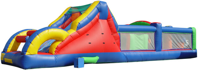 inflatable obstacle course rental in Chicago