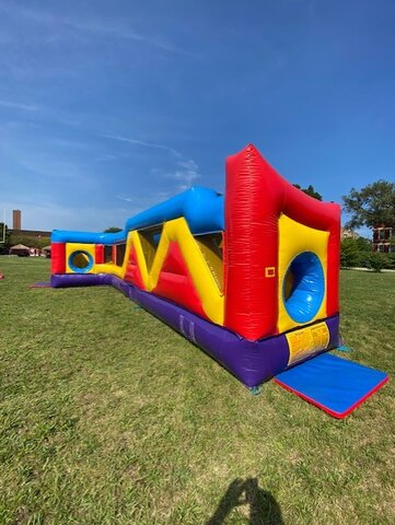 inflatable obstacle course in Chicago