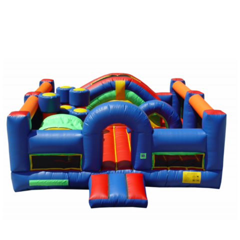 inflatable obstacle course rental in Chicago